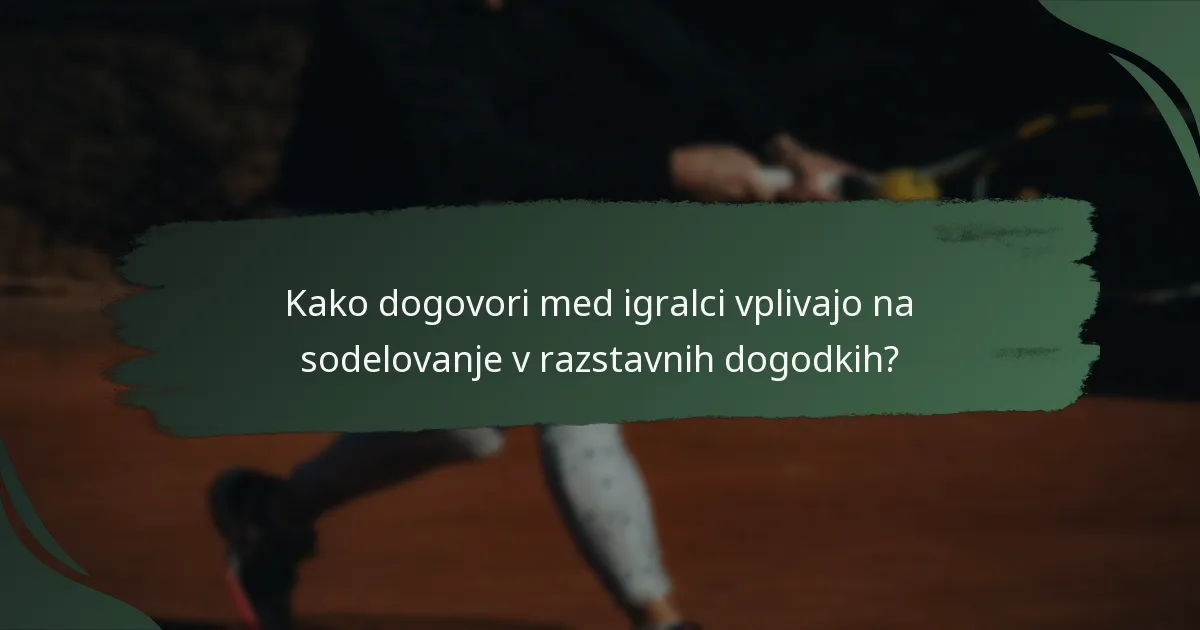 Zakaj se formati razstavnih tekem razlikujejo od tradicionalnih olimpijskih formatov?
