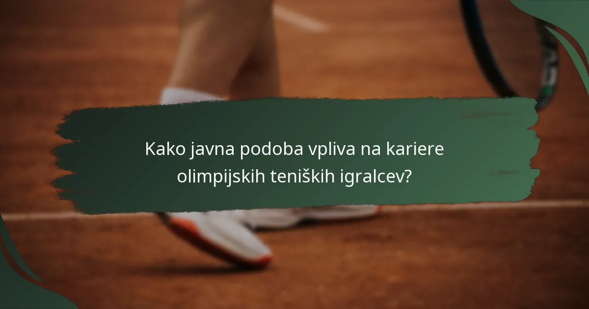 Katere odgovornosti imajo mediji pri poročanju o olimpijskih teniških igralcih?