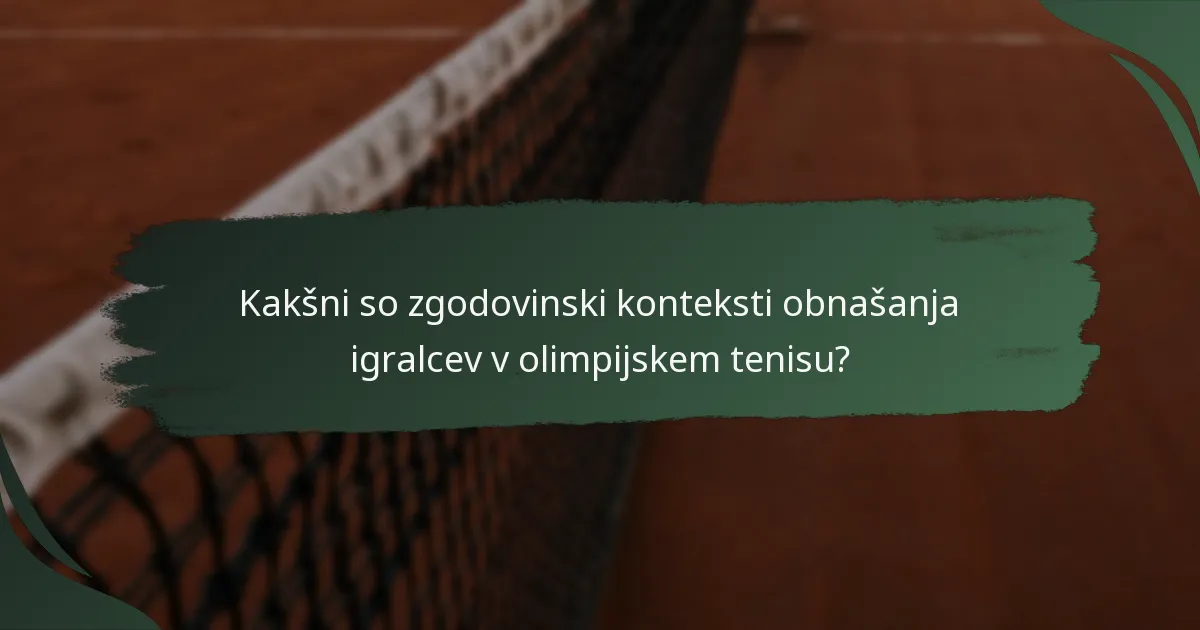 Kakšne primerjave lahko naredimo med tenisom in drugimi športi glede obnašanja igralcev?