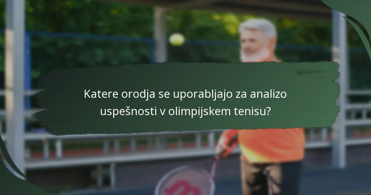 Kako se olimpijsko teniško točkovanje primerja z drugimi formati?