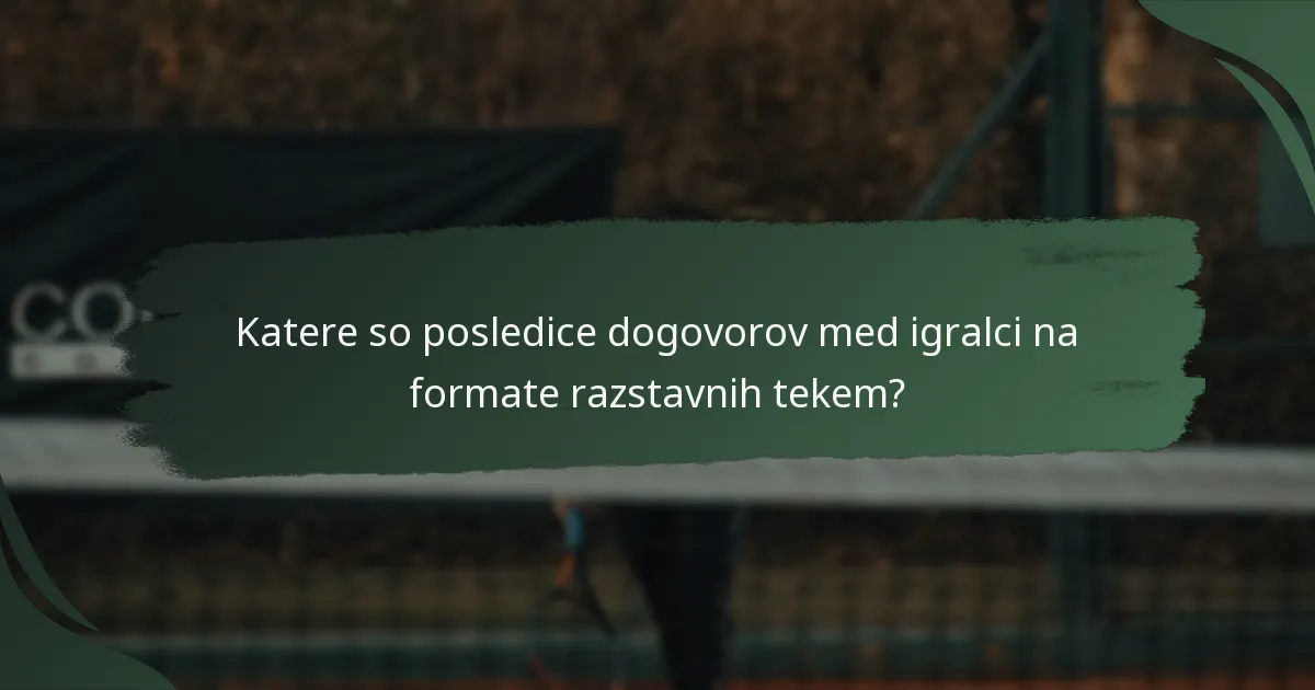 Katere variacije obstajajo v formatih razstavnih tekem po različnih dogodkih?